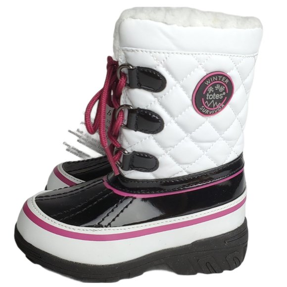 totes Shoes New Totes Toddler Winter Snow Boots Sophie Waterproof
